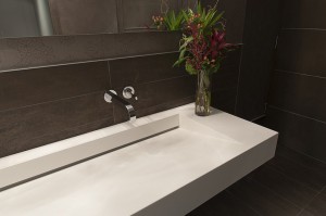 Corian Yalak Lavabo Tezgah Modeli