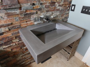 Corian Yalak Lavabo Tezgah Modeli